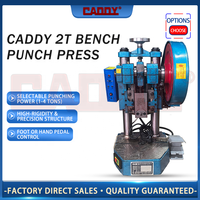 Presse à poinçonner électrique de précision de bureau CADDY 2T, mode double manuel et pédale