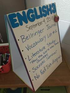 Pizarra blanca de caballete magnético de mesa con 4 marcadores de borrado en seco, juguete educativo para niños, tablero blanco de Arte de dibujo de 2 caras - Product Image 6