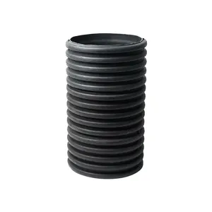 DN32 0.95mm Thickness DN50 1.25mm Thickness HDPE Corrugated Network Electrical Conduits Single Wall Corrugated Pipe