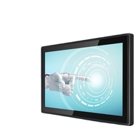 Industrial 21,5 "22" pulgadas TFT LED LCD marco abierto pantalla táctil capacitiva compatible con puertos de entrada HDM1 DVI VGA RCA