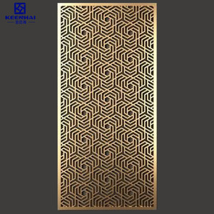 Customized Waterproof Outdoor <strong>Decorative</strong> Aluminum Perforated Metal <strong>Screen</strong> Corten Steel Garden <strong>Screen</strong> for Building Application - Product Image 5