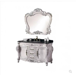 Meubles <span class=keywords><strong>de</strong></span> <span class=keywords><strong>salle</strong></span> <span class=keywords><strong>de</strong></span> bains <span class=keywords><strong>de</strong></span> luxe, mobilier haut <span class=keywords><strong>de</strong></span> gamme <span class=keywords><strong>en</strong></span> bois <span class=keywords><strong>de</strong></span> chêne <span class=keywords><strong>massif</strong></span> blanc, placard à miroir, armoire <span class=keywords><strong>de</strong></span> toilette - Product Image 3