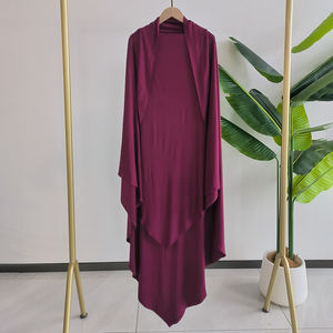 カスタムプレミアムバンブーコットンジャージーキマータイバックナチュラル伸縮性軽量通気性イスラム教徒イスラム服祈りヒジャーブ - Product Image 6