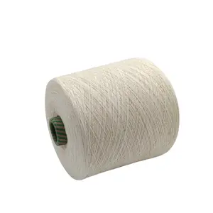 Manufacturers direct sale Wholesale manufacturer yarn cotton organic for knitting 12/1 carded 95 5 cashmere