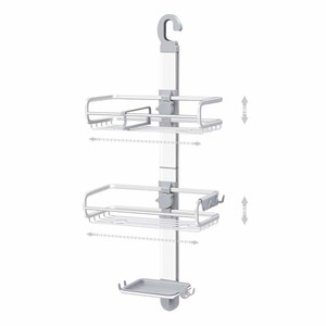 WIREKING-soporte de pared <span class=keywords><strong>para</strong></span> <span class=keywords><strong>ducha</strong></span> de baño, <span class=keywords><strong>estante</strong></span> de almacenamiento de 3 capas de aluminio <span class=keywords><strong>para</strong></span> gel de <span class=keywords><strong>ducha</strong></span> y champú - Product Image 2