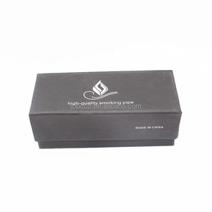 Pipa in Legno Intagliata a Mano con Logo Inciso, Pipa Vintage in Resina Rossa Effetto Craquelé, Porta Sigarette in Acrilico - Product Image 4