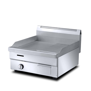 Plancha de <span class=keywords><strong>Gas</strong></span> Comercial de 10.7KW, Plancha de <span class=keywords><strong>Gas</strong></span> Natural LPG, Parrilla Plana de 530mm para Mostrador, para Restaurante, Hamburguesas, Panqueques, Desayunos - Product Image 3