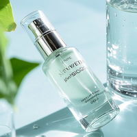 Vente en gros Emballage de soins de la peau de luxe givré Bouteilles à pompe vides rondes de 30ml 50ml 100ml pour lotion tonique cosmétique Conteneur d'émulsion
