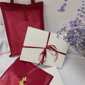 Bolsas de Organza Fuchen para Envío Directo con Logotipo Brad, Envío Gratis, Material de Poliéster, para Regalos, con Asa Incluida - Product Image 3