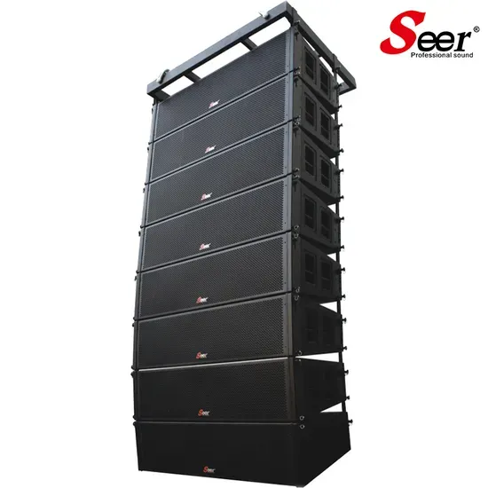 12 Inch Wood 2.0 Channel LCD Screen Button Control Active PRO System Line Array Speaker for Sports Meet Music Concert