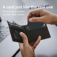 Localizador pequeño recargable MFi, rastreador GPS inteligente, BILLETERA, buscador antipérdida para dispositivos Apple, compatible con 'Find My'