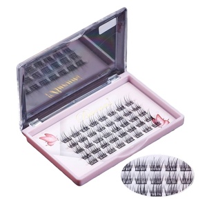 Vente en gros de 30 bouquets de <span class=keywords><strong>cils</strong></span> synthétiques individuels, <span class=keywords><strong>cils</strong></span> professionnels pour extensions de <span class=keywords><strong>cils</strong></span> DIY, <span class=keywords><strong>cils</strong></span> pré-coupés en segments - Product Image 3