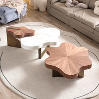 Table basse en bois KINGTOP KTC-207 moderne et luxueuse, prix de gros, pour salon, avec haute qualité et garantie
