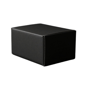 <span class=keywords><strong>Caja</strong></span> de cartón de envío de papel Kraft corrugado RSC de 3/5 capas negro mate logotipo personalizado laminación mate en relieve UV ecológico - Product Image 4