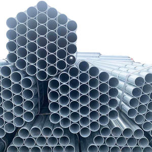 Pipa baja galvanis ketebalan Diameter 1 inci 2.5mm panjang 5.8m untuk aplikasi perlindungan api jalur Gas pemipaan air - Product Image 1