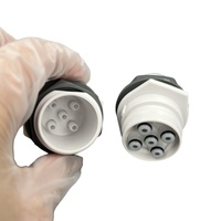 Raccord à barbillon double port 1/8'' en plastique à conception nouvelle BRT, avec valve multi-lignes et insert mâle, accouplement rapide en acier inoxydable