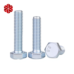 Chất lượng cao xây dựng Oxit Đen M6 M8 M10 M12 lớp 8.8 thép carbon hình lục giác bu lông - Product Image 4