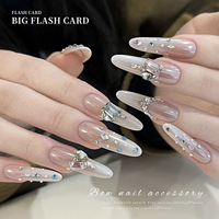 Strass en cristal K9 colorés à angle droit, personnalisables avec logo, pour nail art, bijoux, finition scintillante, faits à la main, en forme de cube de sucre