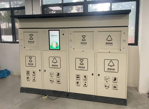 Tùy Chỉnh Ngoài Trời Thông Minh Rác Phân Loại Thùng Thông Minh Rác Phân Loại Thiết Bị Tái Chế Trạm Cho Đường Phố Cộng Đồng - Product Image 3