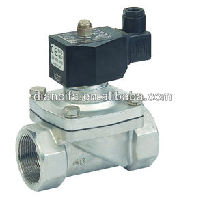 Serie ZW-65J ZW-80JF DN65MM DN80MM 3 Pulgadas, Solenoide de Acero Inoxidable, Tipo Roscado - Product Image 4