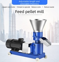 Machine à granulés d'aliments pour animaux de petite taille, prix d'usine, capacité de 500 kg/h, pour le traitement des céréales pour lapins, chèvres et chevaux