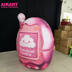 Téléphone Gonflable, Nuage Rose Gonflable <span class=keywords><strong>Tamagotchi</strong></span> pour Décoration de Fête, Accessoire <span class=keywords><strong>Tamagotchi</strong></span> Gonflable Personnalisé Imprimé - Product Image 4