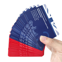 Ensemble de cartes mémoire pour le test de civisme britannique moderne, guide d'étude de la naturalisation avec 100 questions et réponses sur le civisme britannique