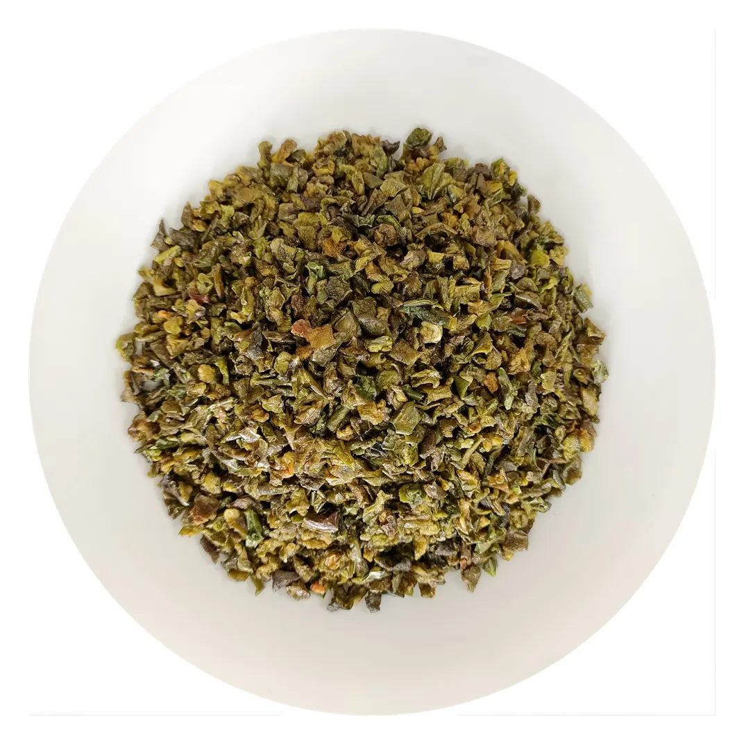 AD Dried Vegetabled/ 100% new crop AD Dried Green paprika from Chinese Factory Supply from Chinese Factory Supply
