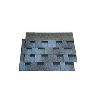Moderne Glasfaser-Laminat Zweischichtige Hitzebeständige Asphalt-Dachschindeln Dachziegel Materialien