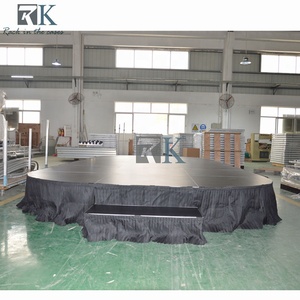 Escenario Móvil para Exteriores, Escenario Plegable de Aluminio, Plataforma de Escenario Portátil, Soporte OEM - Product Image 6