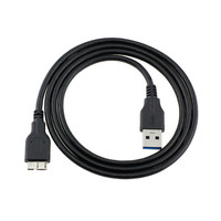 Produk Terlaris Kabel USB 3.0 Mikro 1M Kabel USB 3.0 A Ke Mikro B untuk Transfer Data Hard Drive Eksternal