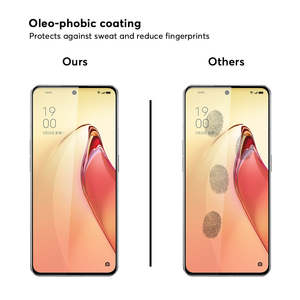 <span class=keywords><strong>Protection</strong></span> d'écran en verre trempé 2.5D haute transparence, anti-choc et anti-rayures pour téléphones mobiles <span class=keywords><strong>Oppo</strong></span> A77 5G A12 A15 - Product Image 2