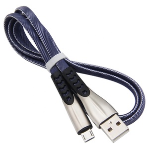 <span class=keywords><strong>Cordon</strong></span> de chargeur USB en alliage de Zinc 1M pour <span class=keywords><strong>iPhone</strong></span> 13 12 11 Pro Max XS XR X 8 7 6 14 Plus câble de données de charge rapide - Product Image 4