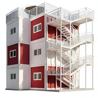 20ft Expandable Container Modular House Mobile Office Detachable Container House Mobile Office