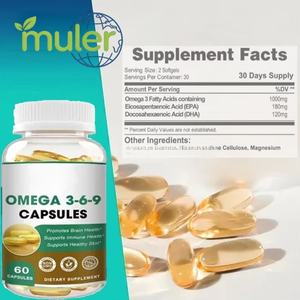 Compléments alimentaires en gélules d'oméga-<span class=keywords><strong>3</strong></span> <span class=keywords><strong>6</strong></span> <span class=keywords><strong>9</strong></span>, DHA, algues, huile de poisson de haute mer, gélules d'oméga-<span class=keywords><strong>3</strong></span> <span class=keywords><strong>6</strong></span> <span class=keywords><strong>9</strong></span> - Product Image 3