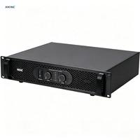 Amplificateur actif stéréo en métal HKNC haute puissance 1200W *2 Classe H Plus HG-B21200 Audio haute résolution pour concerts en plein air, festivals, grands spectacles
