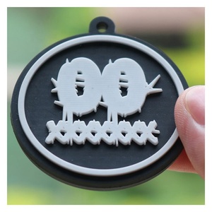 แผ่นปะติดหมวกแผ่นพีวีซียาง3D นุ่มสำหรับติดสัญลักษณ์แบบรีดร้อนแผ่นติดหมวกทำจากซิลิโคน2D ออกแบบโลโก้ได้ตามต้องการ - Product Image 5