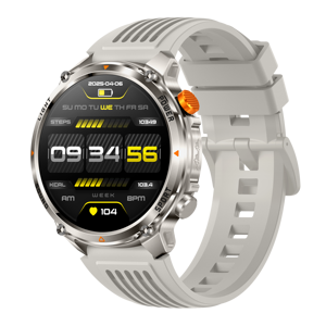 2026 New HT45 Rugged Outdoor Sport Smartwatch for Men 1100mAh IP68 Waterproof <b>LED</b> Flashlight Fitness Tracker Outdoor Wrist Watch - Product Image 5