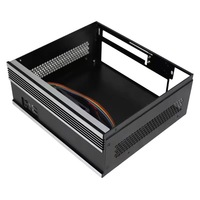 2U Mini-ITX Dual System Compact Server Case Industrial Desktop PC Case with Rack Compatibility in Stock