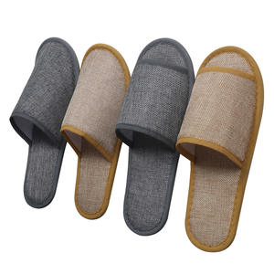 Otel odası misafirler için özelleştirilmiş tasarımlar ile özel dokunmamış kumaş rahat seyahat taşınabilir tek kullanımlık terlik - Product Image 6