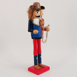 Nouvelle figurine de cowboy de Noël de style américain de 38 cm (15 pouces) pour la décoration de la maison - Product Image 2