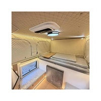 Tente de toit rigide imperméable pour camping en extérieur, unité de camping couverte pour camionnette tout-terrain