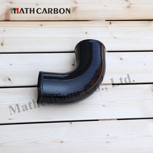 Mathcarbon cường độ cao Air intake Ống 45 độ intake ống khô sợi carbon intake khuỷu tay uốn cong ống Ống M155 - Product Image 3