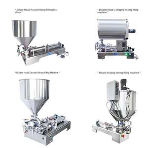 Machine de remplissage semi-automatique pour pâte de bœuf et confiture en pot - Product Image 2