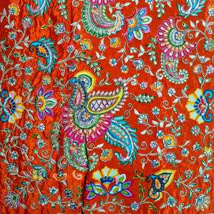 Tissu imprimé de créateur en crêpe de viscose pure, motif floral, pour robes, tissu de mode, vêtements Kurti, vente en gros - Product Image 6