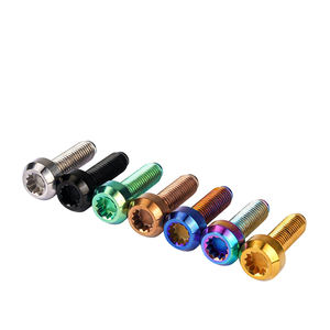 Tornillo de montaje de llanta de titanio Gr5 M7x24.5mm con cabeza de 12 puntas Ti-6Al-4V <span class=keywords><strong>para</strong></span> reparación de <span class=keywords><strong>llantas</strong></span> de varias piezas - Product Image 3