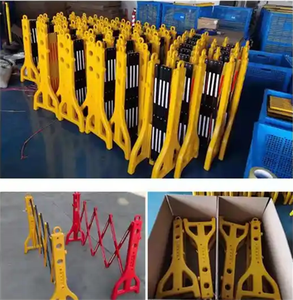 プラスチック製のポータブル道路交通フェンス拡張可能なゲート安全交通バリア - Product Image 6
