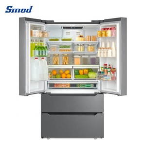 ตู้เย็นแบบประตูฝรั่งเศส 110 โวลต์ 22.5 คิว พร้อมช่องแช่แข็ง - Product Image 3