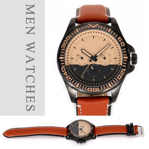<span class=keywords><strong>Best</strong></span> Brand Herren Ledergürtel Armbanduhren Einfaches antikes Design Hochwertiges teures Geschenkset Original Zifferblatt Fenster Kristall - Product Image 2