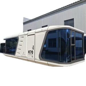 Maison conteneur K70, hôtel moderne, cabane mobile extérieure, villa intelligente, design rectangulaire - Product Image 1